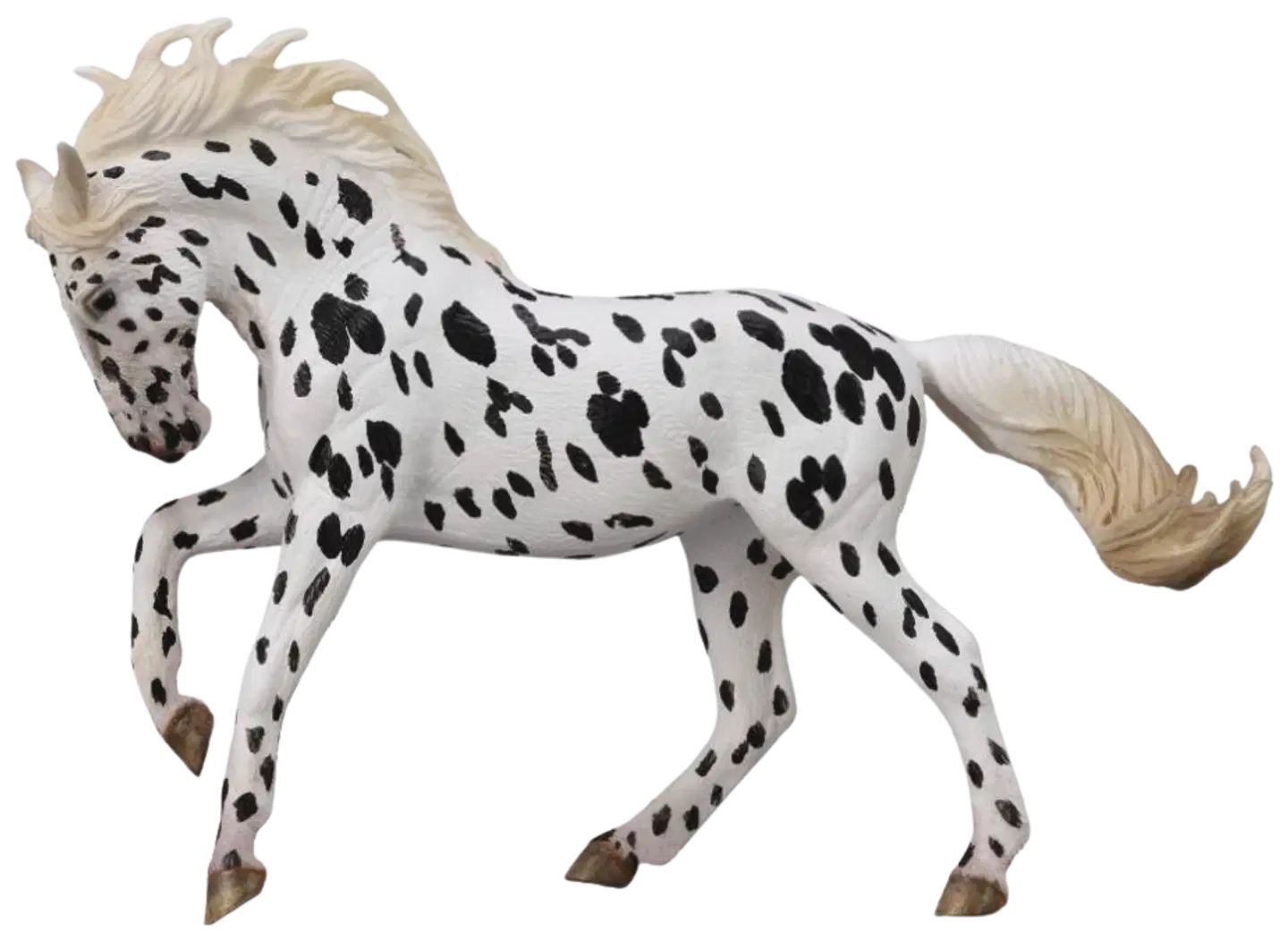 CollectA lelu Knabstrupinhevonen tamma pilkullinen XL