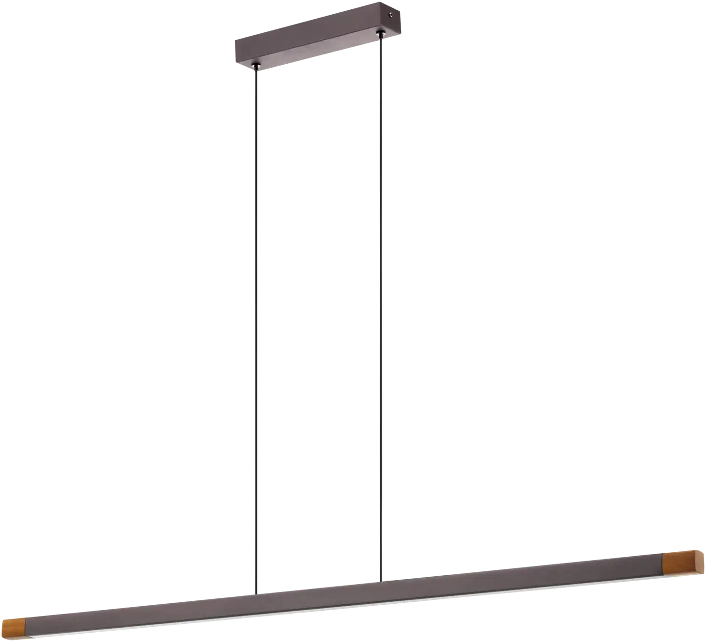 EGLO Riippuvalaisin Lisciana led 22W 126x3,5cm puu/harmaa/valkoinen - 1