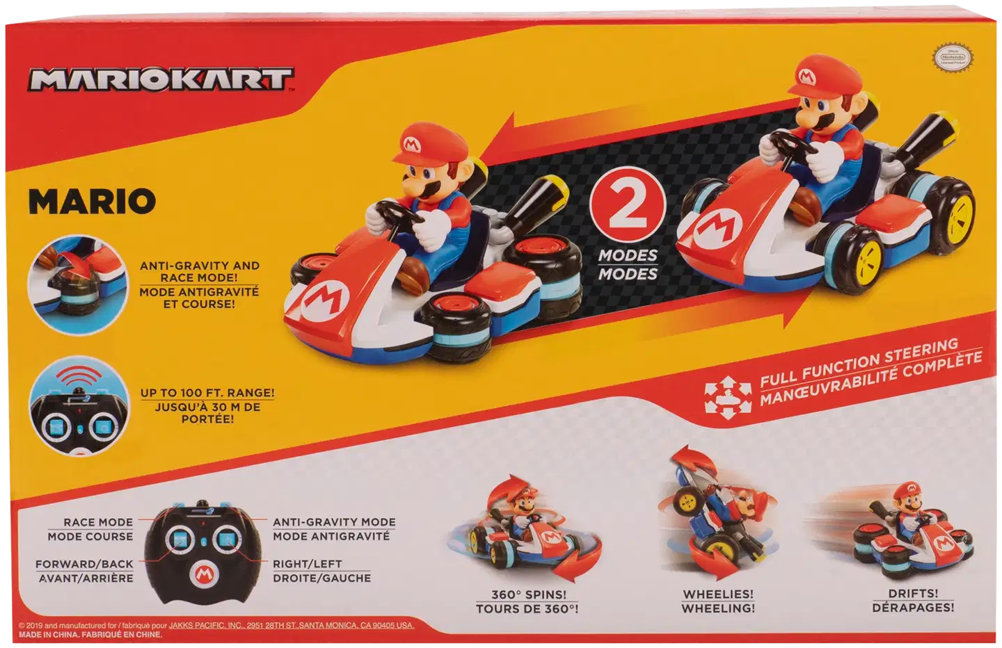 Nintendo Mario Kart Mini RC -kilpa-auto - 3