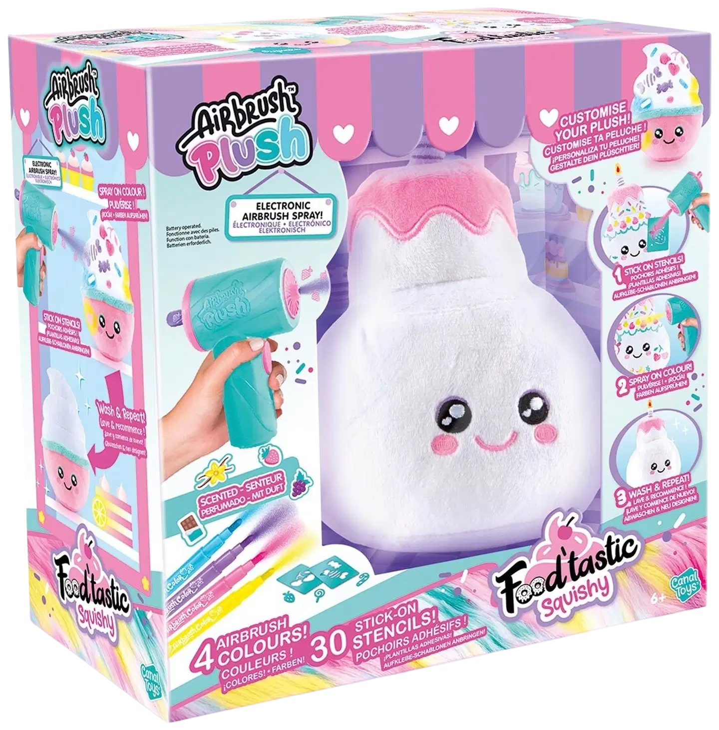 Airbrush Plush Food'tastic Squish Pehmo - 2