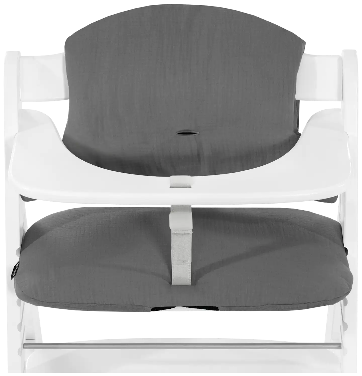 Hauck pehmustesetti syöttötuoliin Highchair Pad tummanharmaa - 1