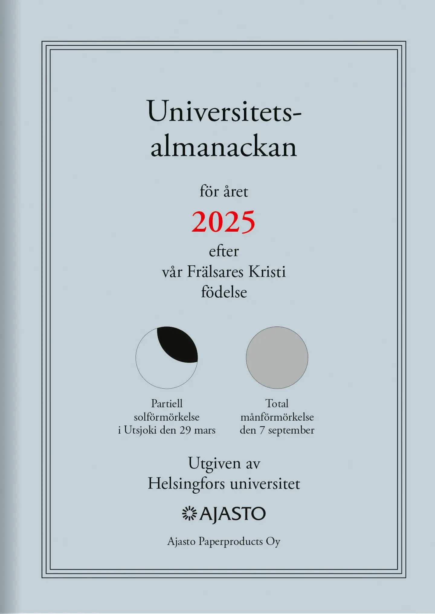 Fickkalender Universitetsalmanackan - 1