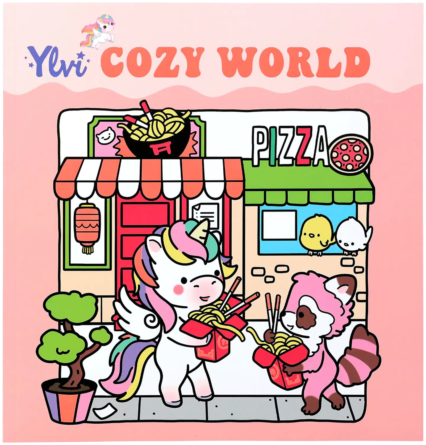 Ylvi COZY WORLD Värityskirja - 1