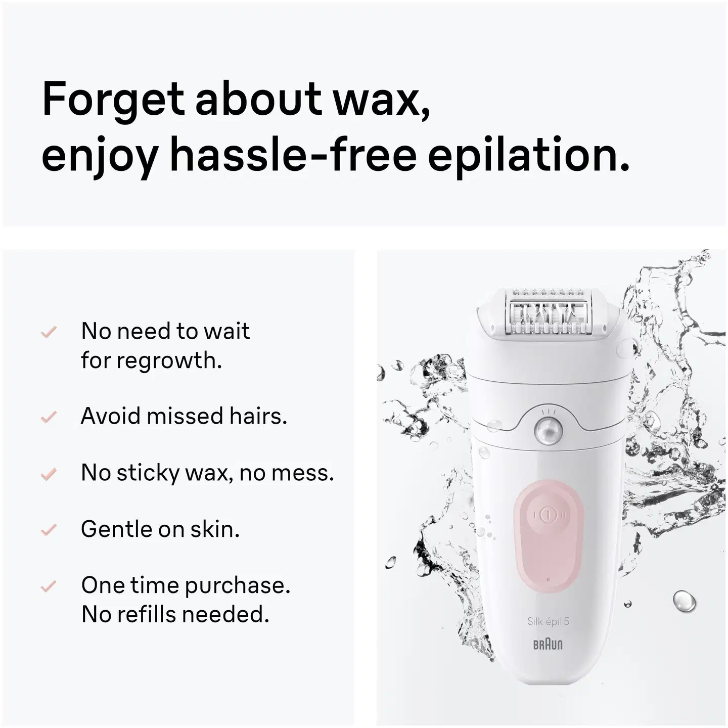 Braun LEGEPIL SE5-011 FLMG BOX MN Epilaattori - 7