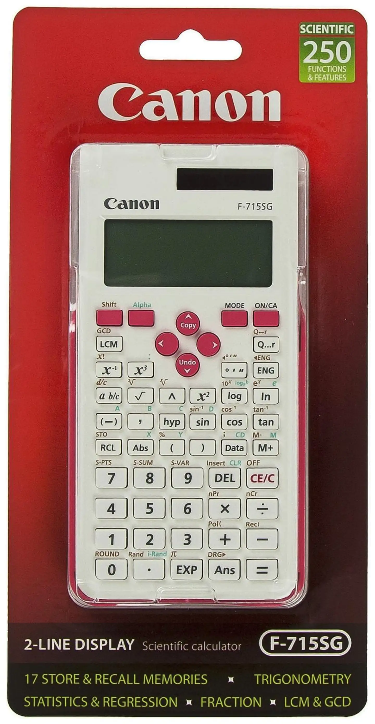 Canon Funktiolaskin F-715SG valkoinen