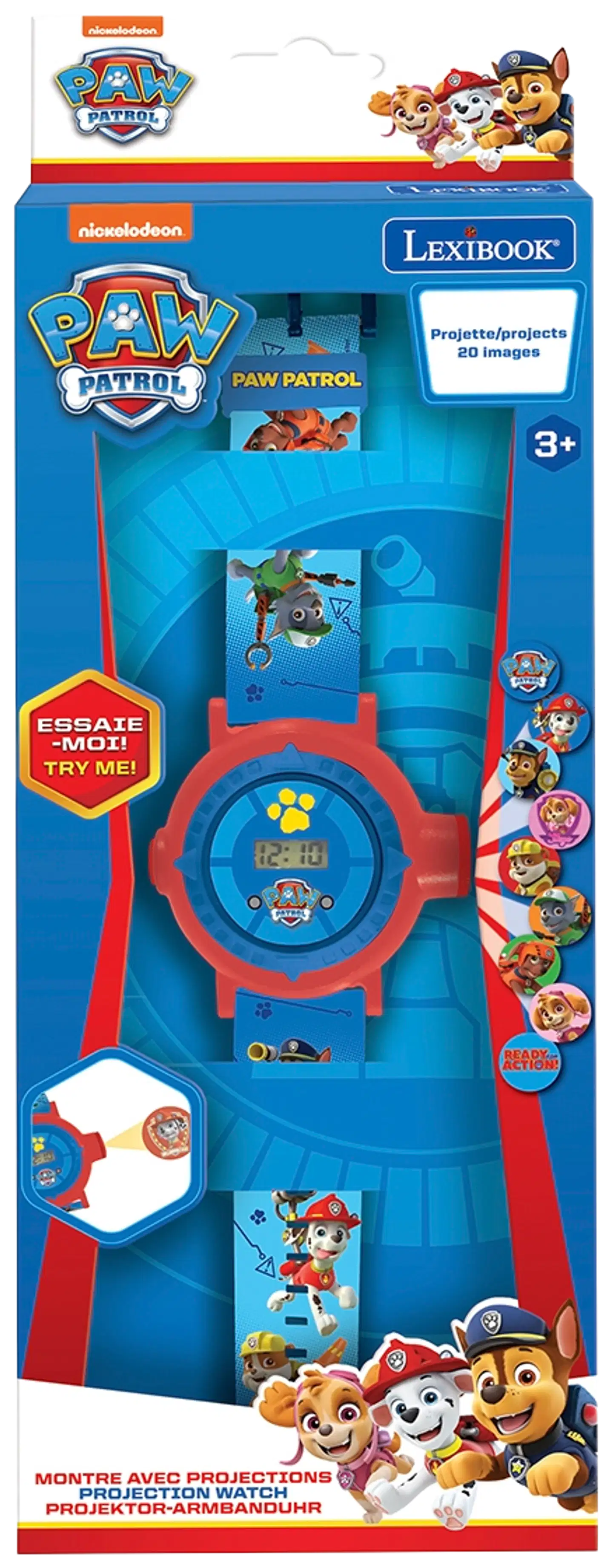 Paw Patrol digitaalinen projektorikello - 1