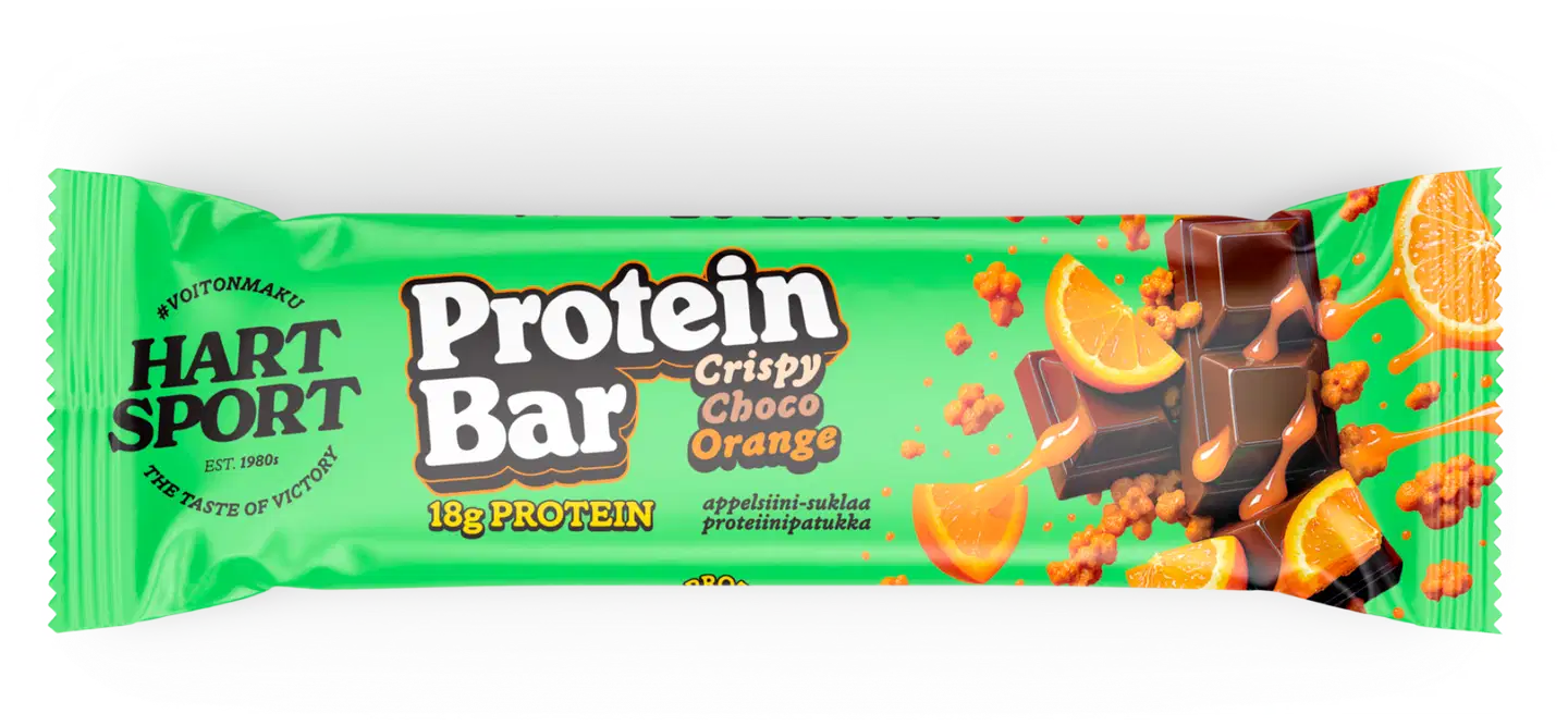 Hart-Sport Proteiinipatukka CrispyChocoOrange 55 g