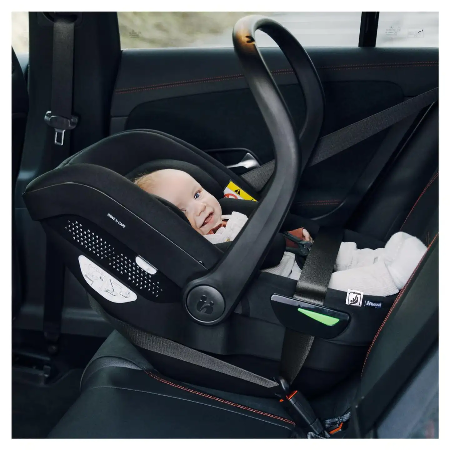 Hauck turvaistuin Drive N Care 40-87 cm musta - 23