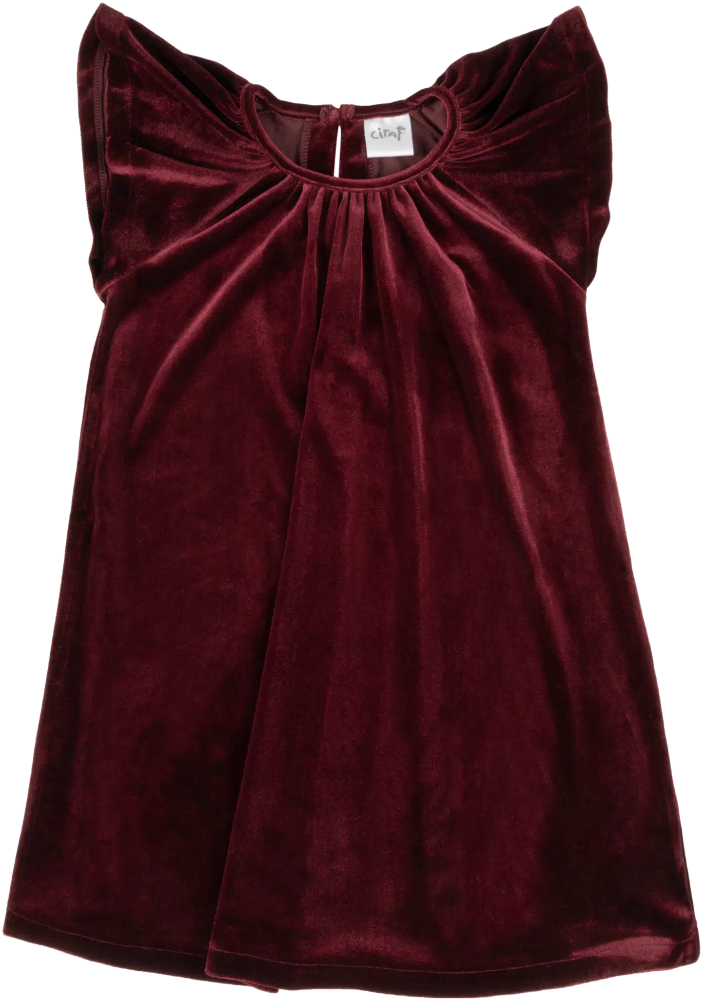 Ciraf lasten juhlamekko velour 25TC264020 - red - 1