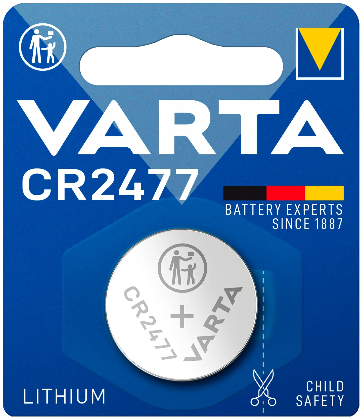 Varta erikoisparisto litium CR2477 1kpl - 1