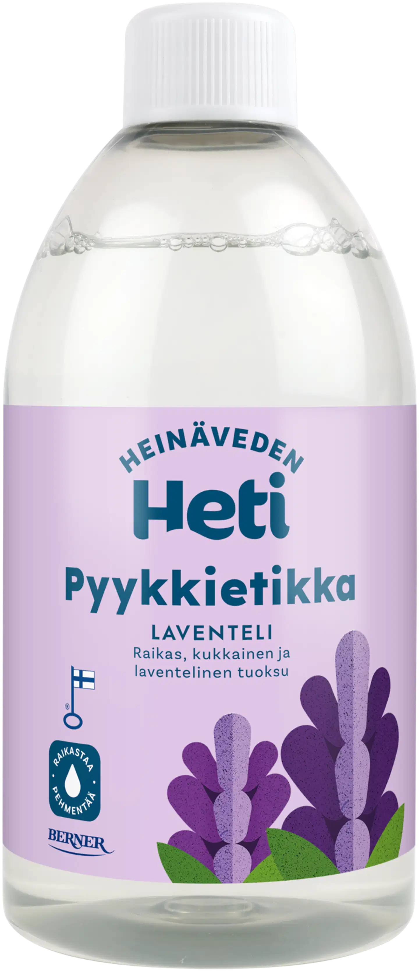Heinäveden Heti 500 Ml Pyykkietikka Laventeli