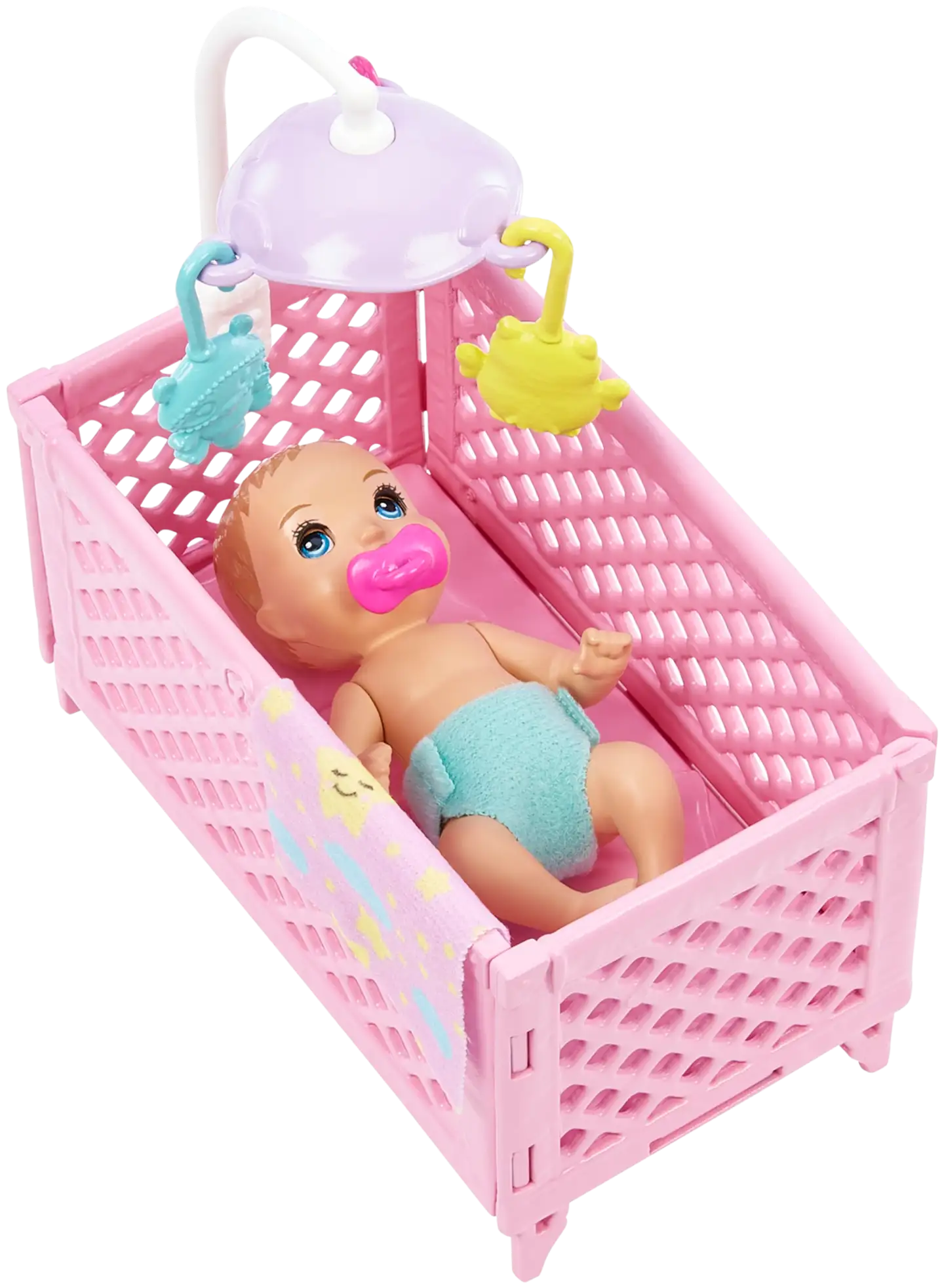 Barbie Skipper Sleepy Baby Playset Hjy33 - 4