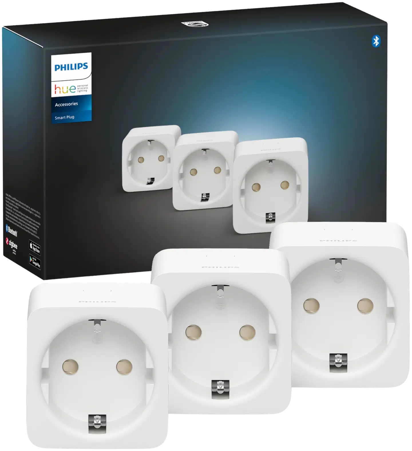 Philips Hue Smart plug 3 kpl valkoinen - 1