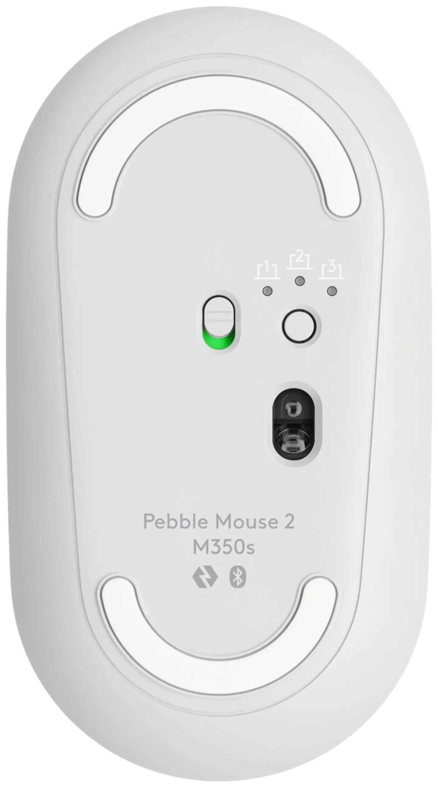 Logitech Hiiri M350s Pebble 2 - valkoinen - 6