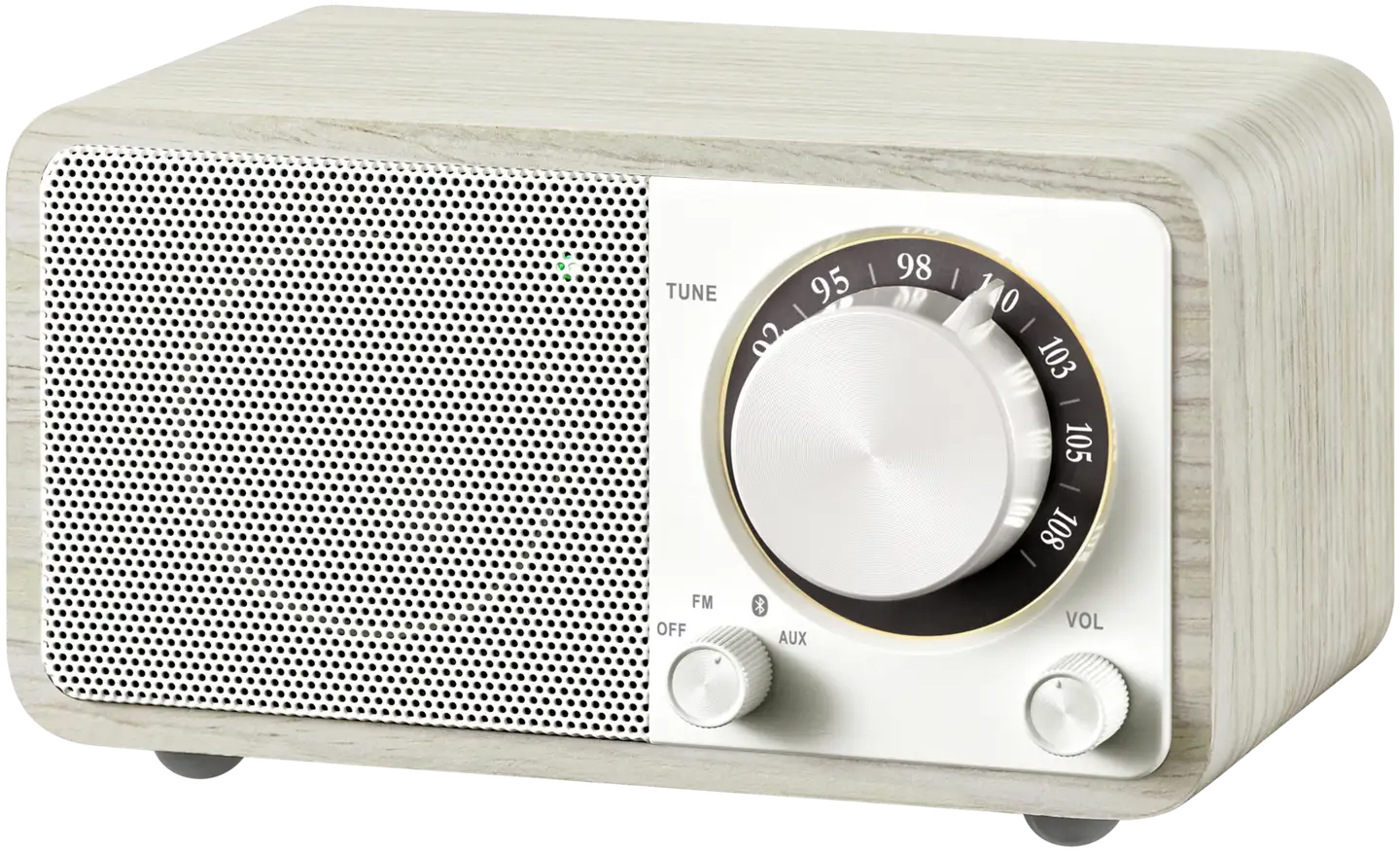 Sangean WR-7 Plus Bluetooth pöytäradio, vaalea tammi - 1