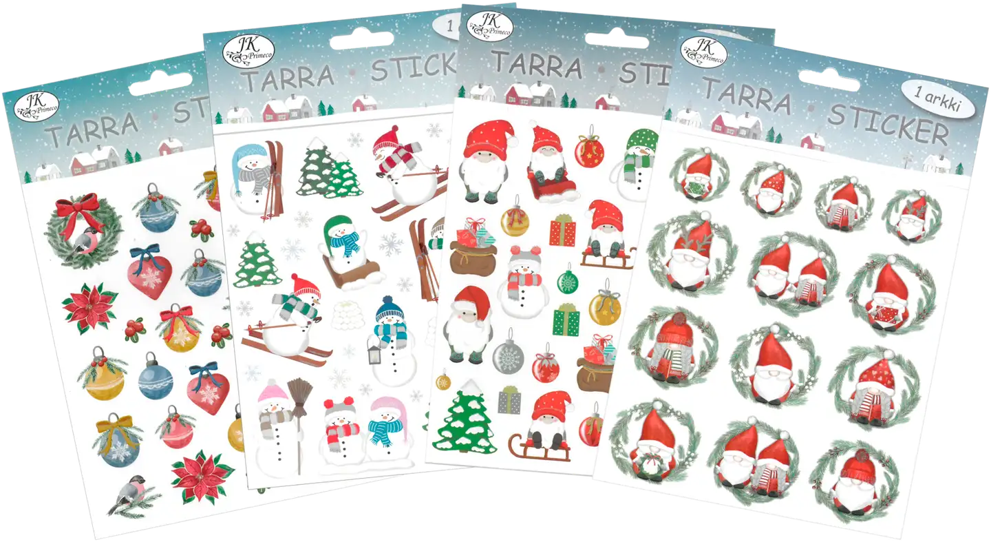 J.K. Primeco tarra-arkki Jouluhahmot