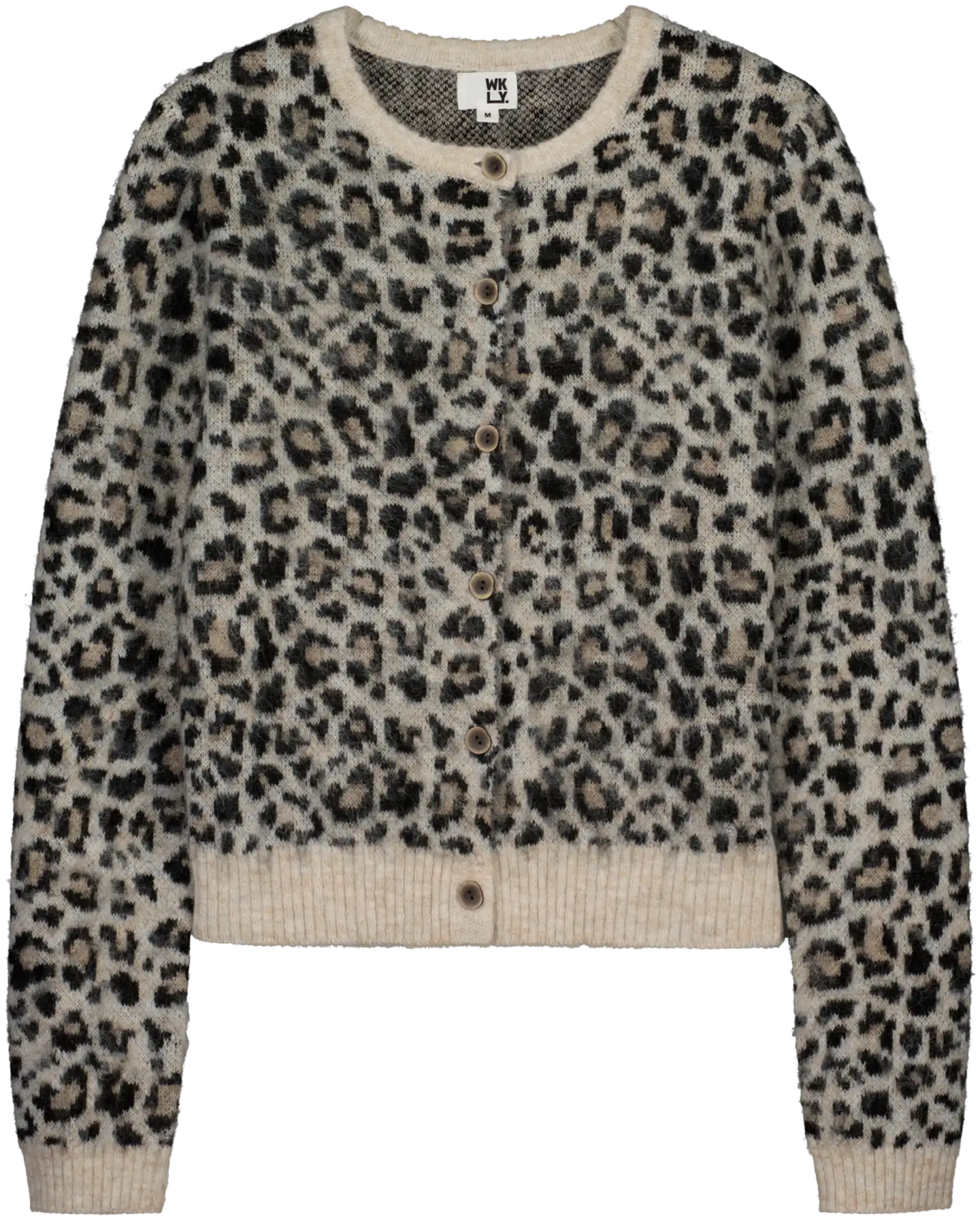 WKLY. naisten neuletakki intarsia 213W360152 - Leo - 1