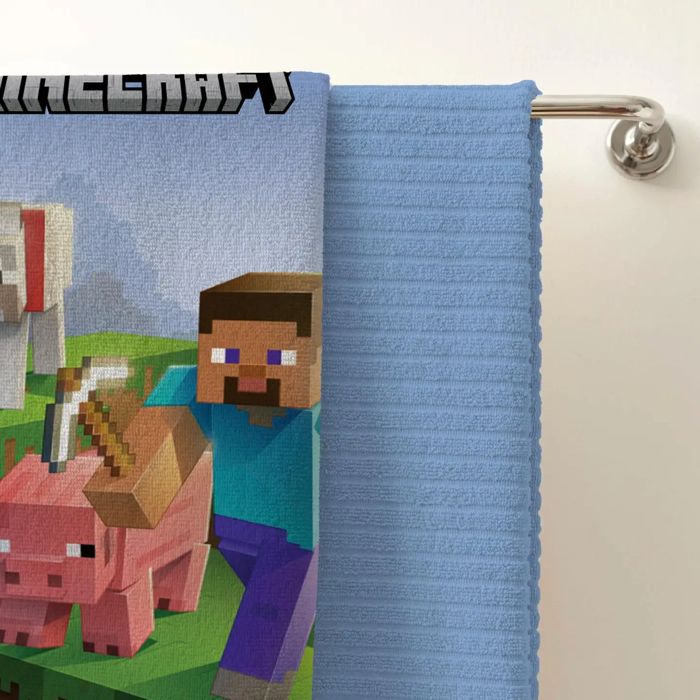 Lasten kylpypyyhe Minecraft 70x140 cm - 3