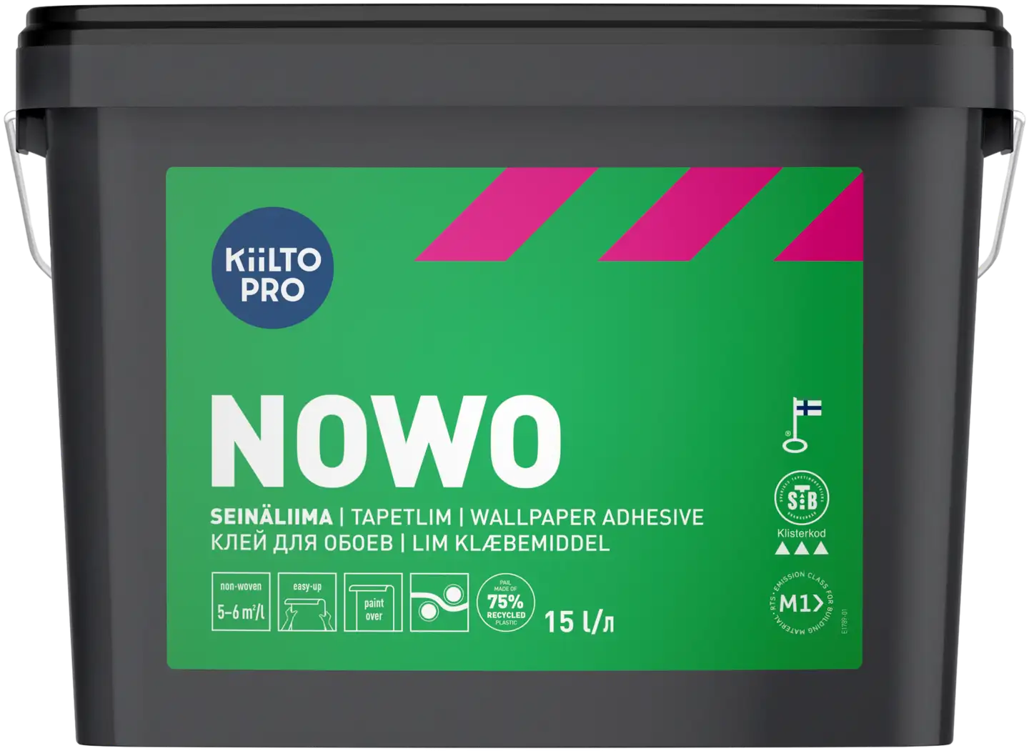 Kiilto NoWo Seinäliima  15 l