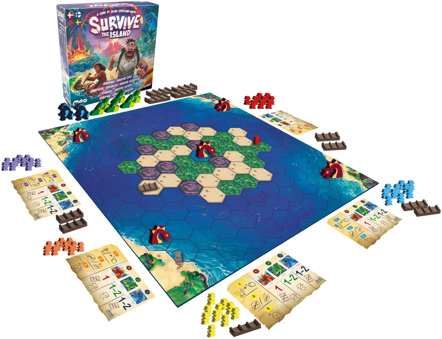 Survive the Island Nordic -lautapeli - 2