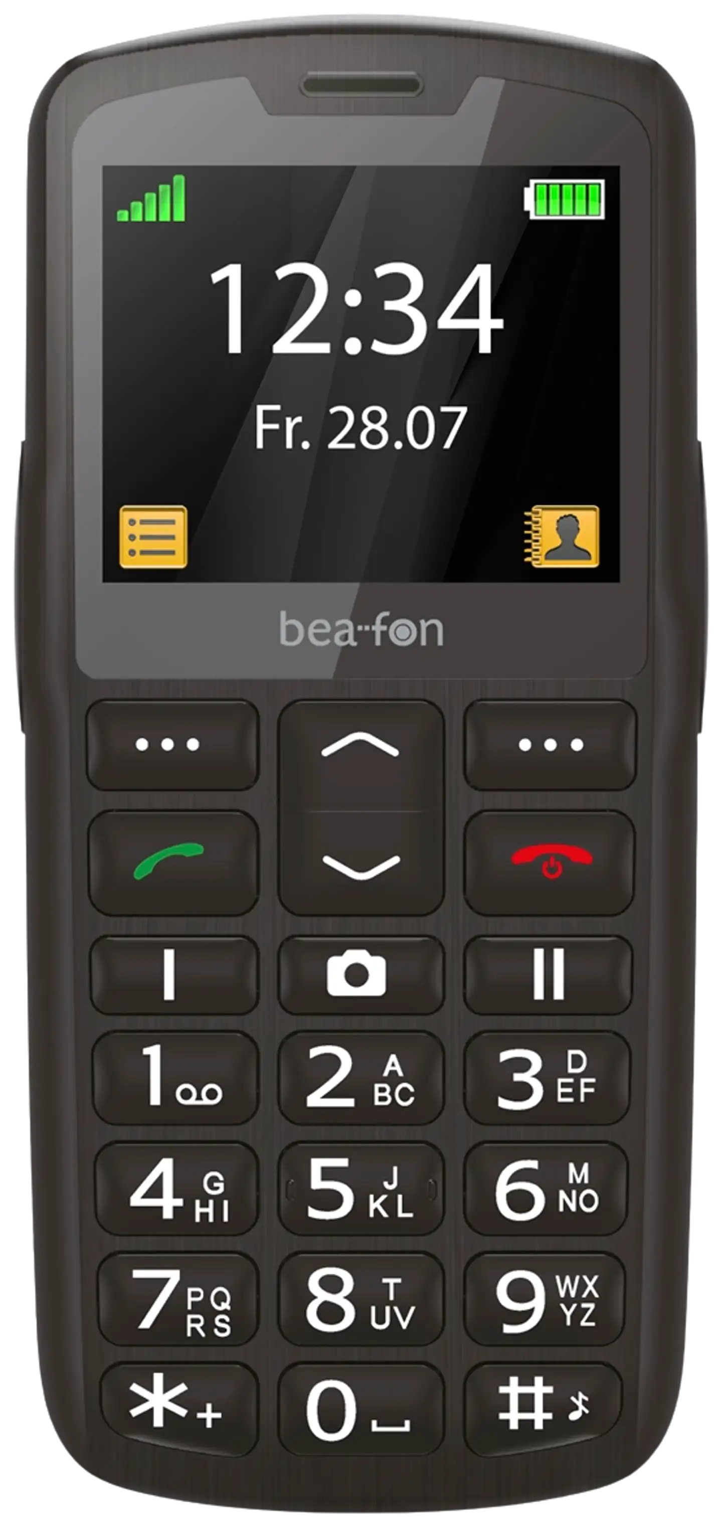 Beafon Puhelin SL260 LTE musta-hopea - 1