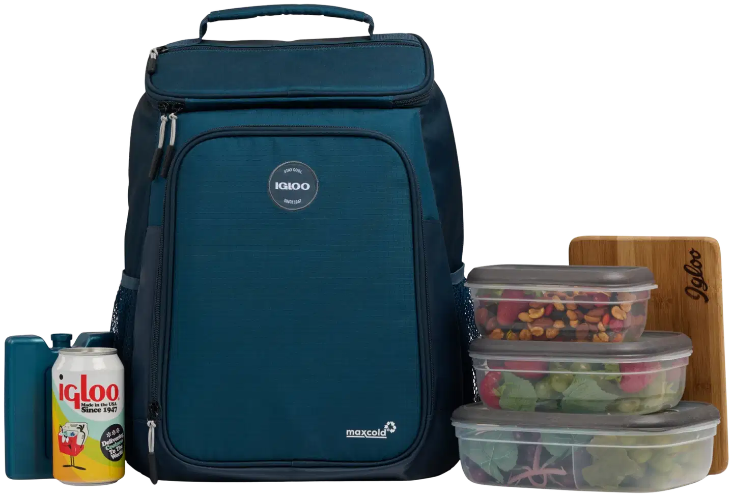 Igloo Latitude Backpack -kylmälaukkureppu sininen - 13