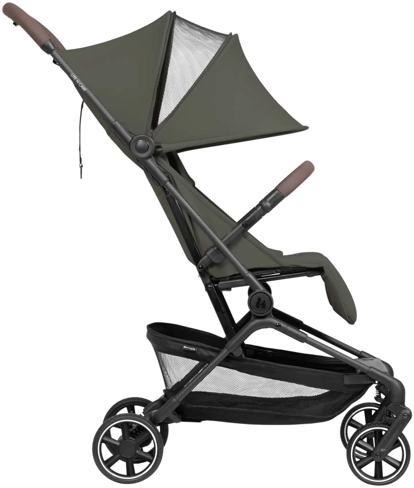 Hauck matkarattaat Lite N Care vihreä - 3