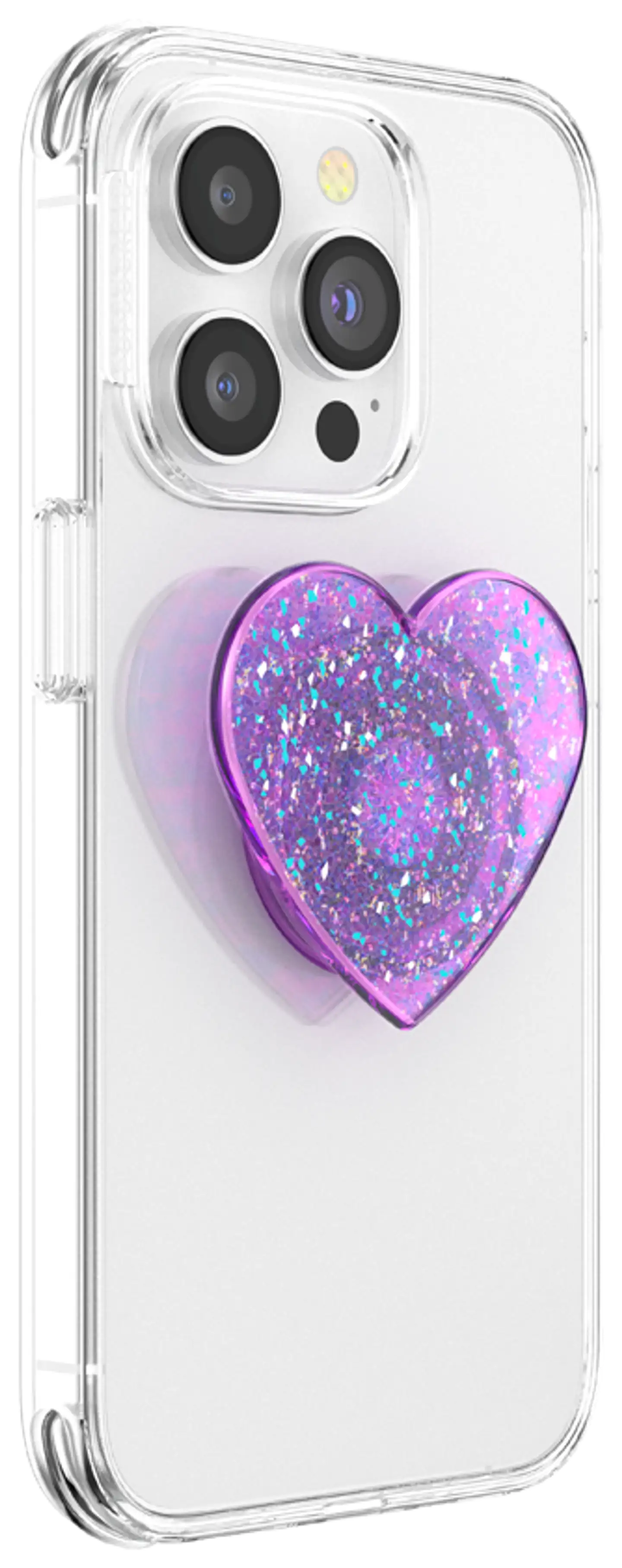 Popsockets puhelinpidike PopGrip Iridescent Confetti Dreamy Heart - 5