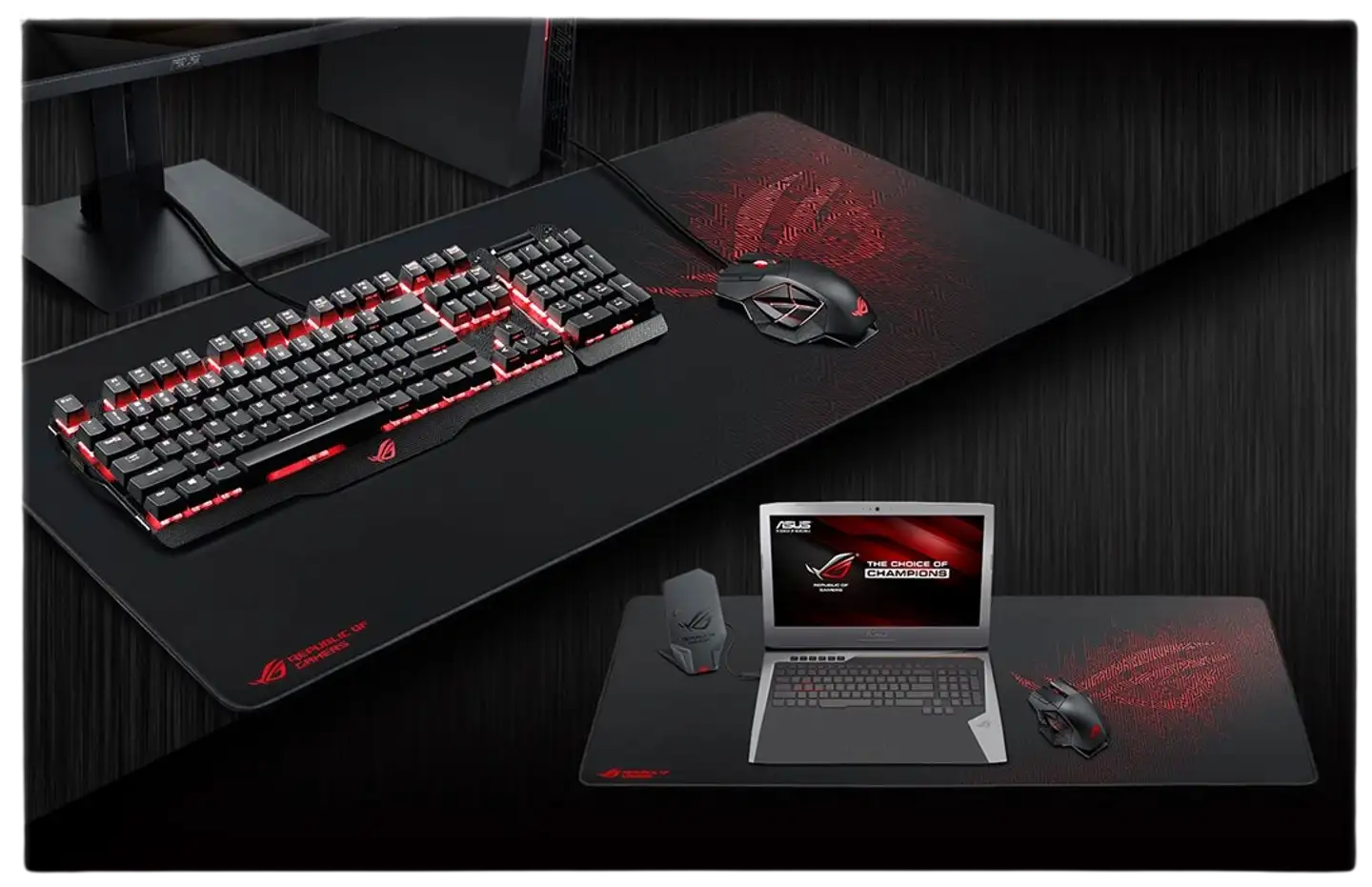 Asus Pelihiirimatto Rog Sheath 900x440mm musta - 3