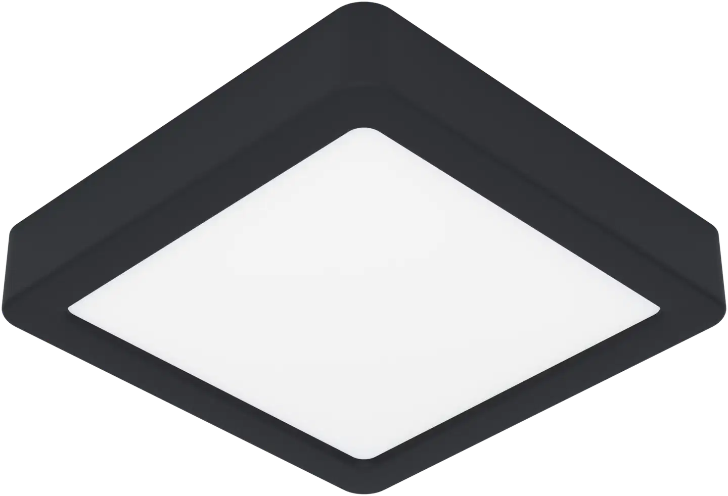 EGLO kattovalaisin Fueva 6 LED 7W CCT 15x15 cm musta - 1