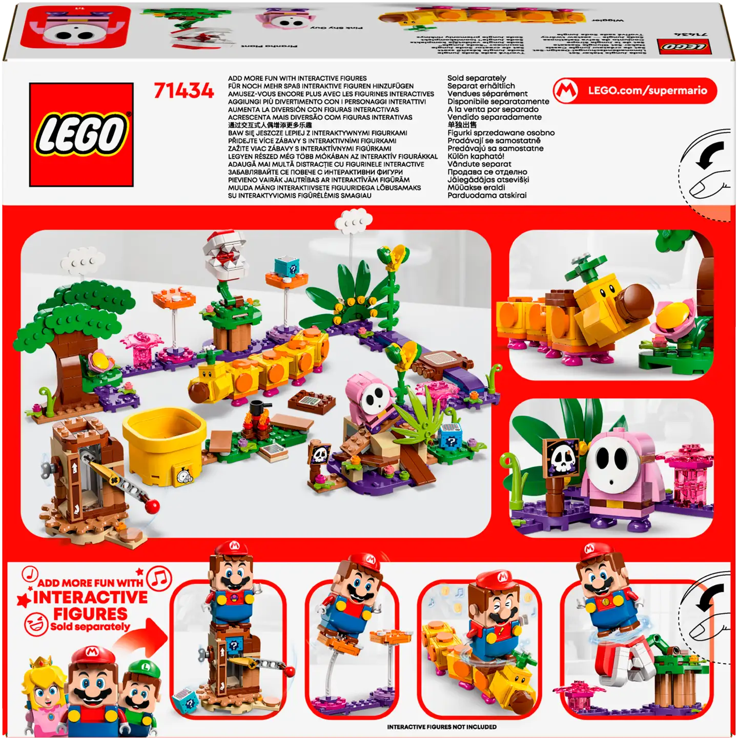 LEGO® Super Mario™ 71434 - Soda Jungle rakennussetti, Wiggler - 3