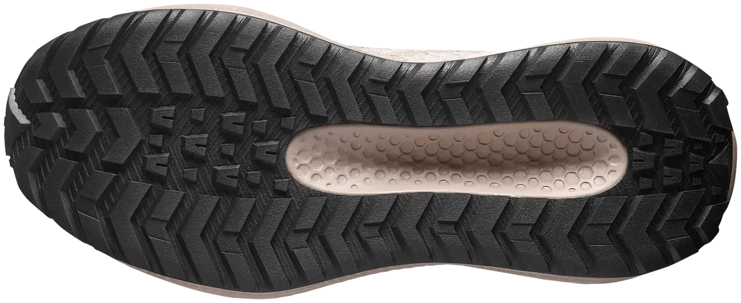 Salomon Aero gravel waterproof junior, vedenpitävä juoksukenkä - Tapioca/White Pepper/Nectarine - 5