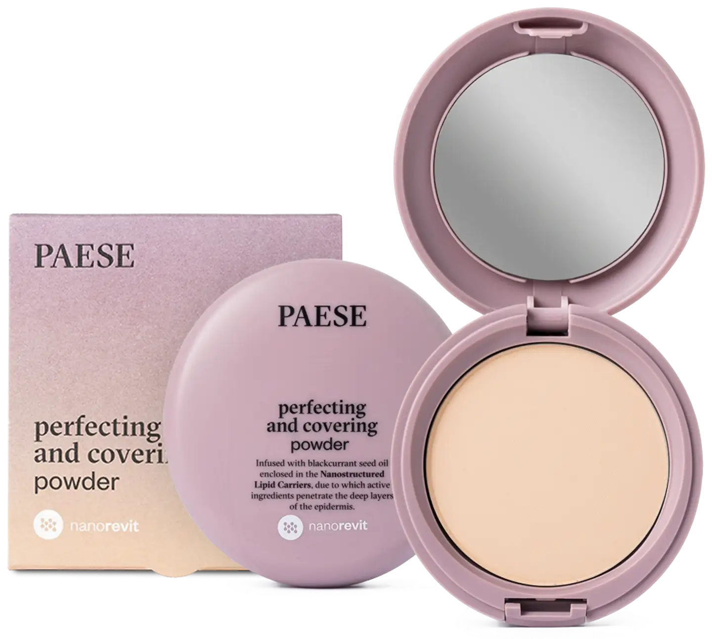 Paese Nanorevit meikkipuuteri Perfecting & Covering 03 Sand - 1