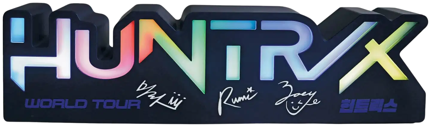 KPop Demon Hunters Huntrx Logo koristevalo - 2