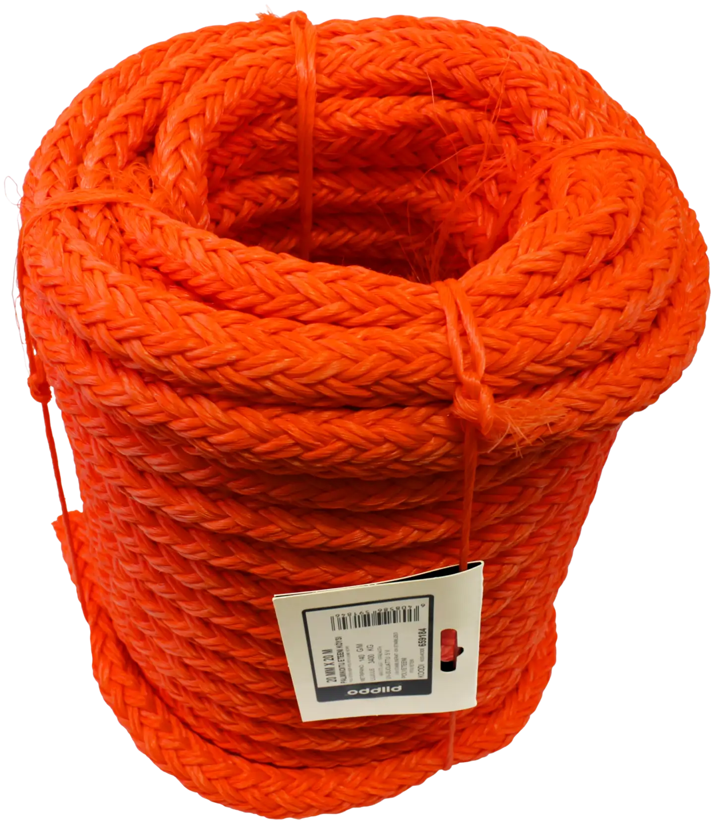 Piippo palmikoitu polyeteeni 20mm x 20m kieppi - 2
