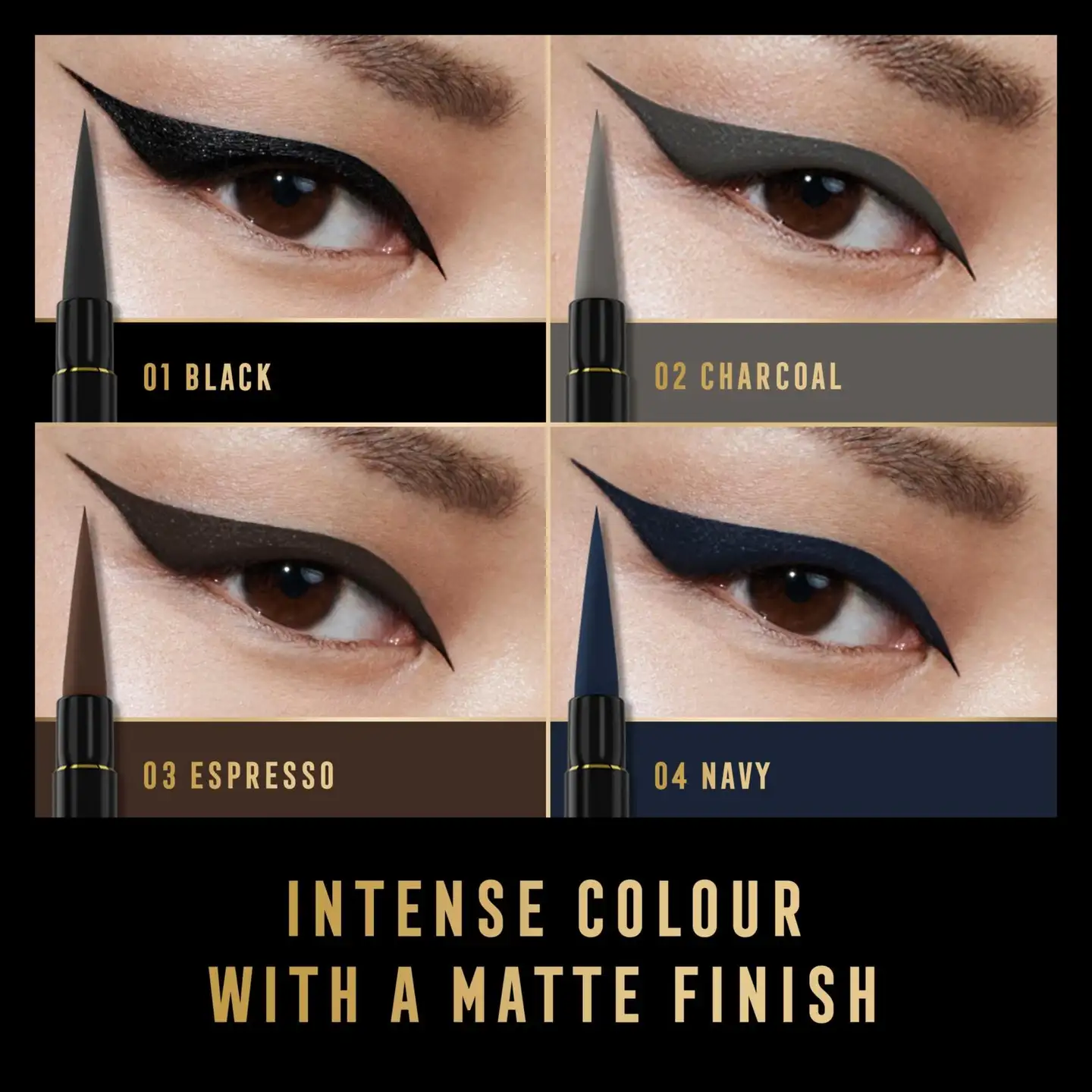 Max Factor Masterpiece Matte Liquid Eyeliner 1,7 ml Black, silmänrajaustussi - 7