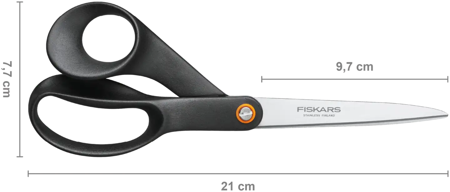 Fiskars Functional Form yleissakset 21cm musta - 5