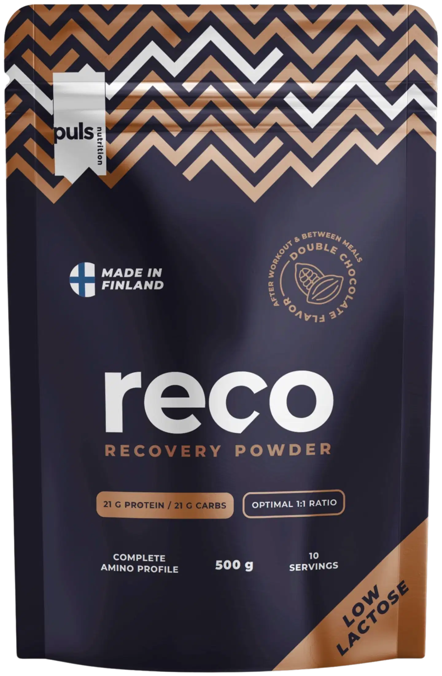 PULS Reco palautusjuoma Tupla suklaa 500g