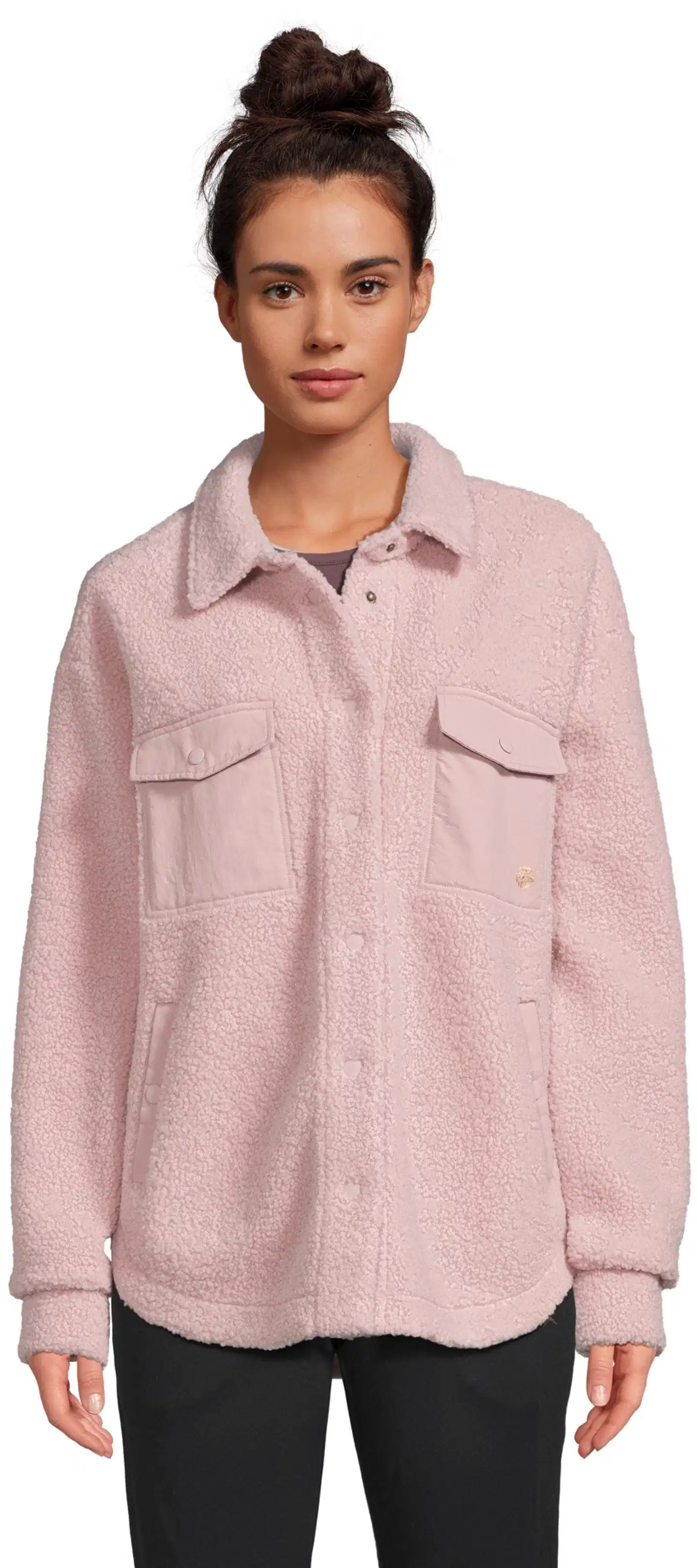 Danskin naisten sherpa-paitatakki DCA2607A - Burnished Lilac - 1
