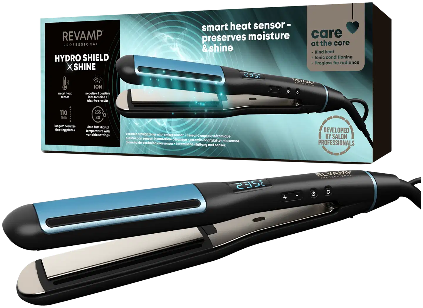 Revamp Hydro Shield X Shine suoristusrauta (ST-1800-EU) - 1