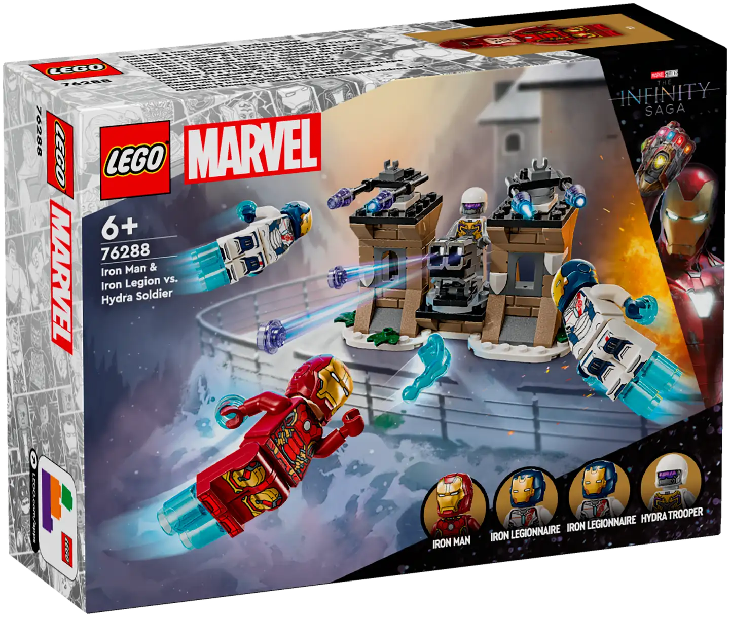 LEGO® Marvel 76288 - Iron Man ja Iron Legion vs. Hydran sotilas - 2