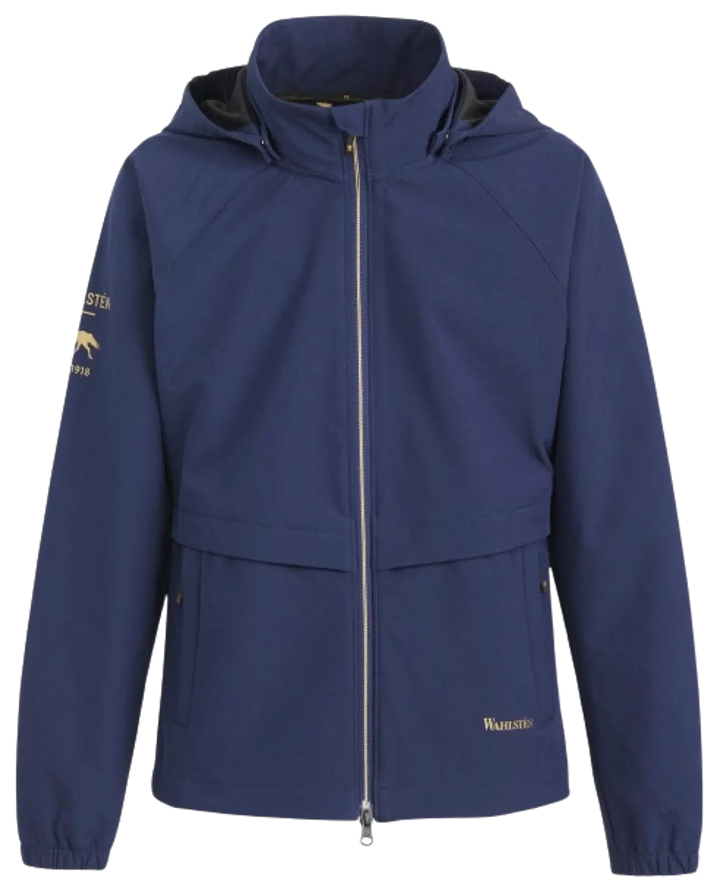 Wahlsten faypar lasten softshell takki - tummansininen - 1