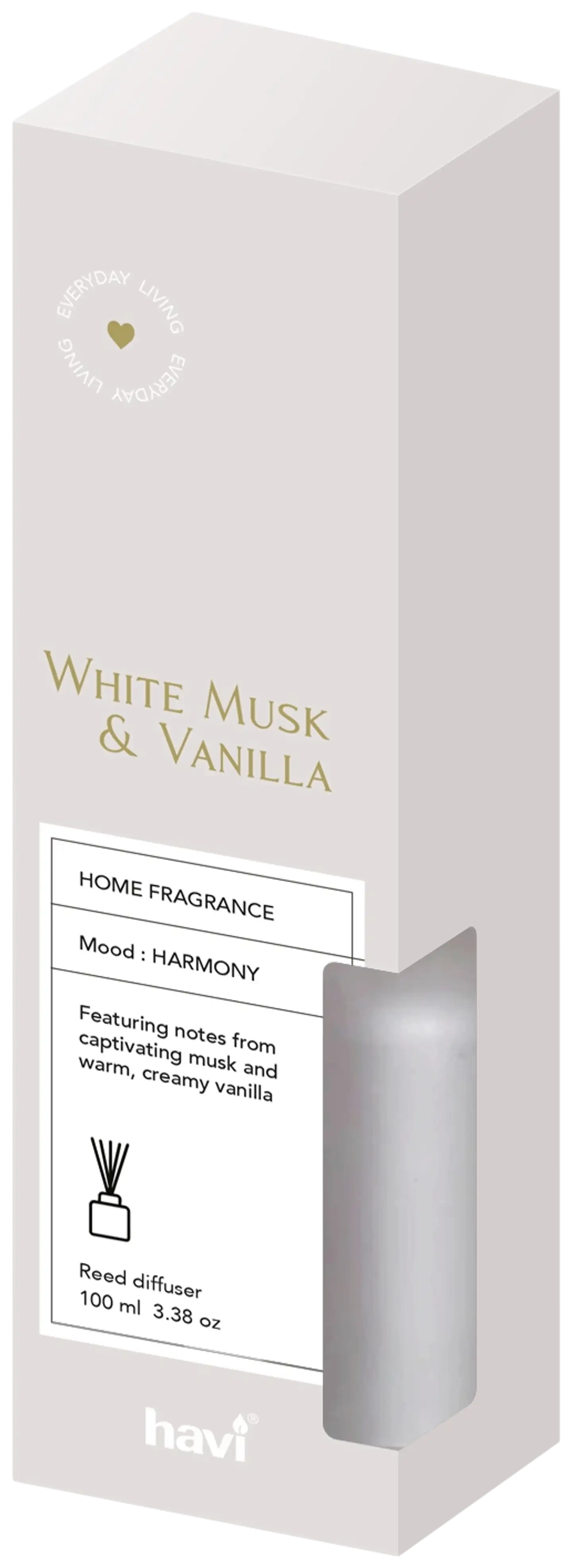 Havi White Musk & Vanilla huonetuoksu 1kpl/100ml