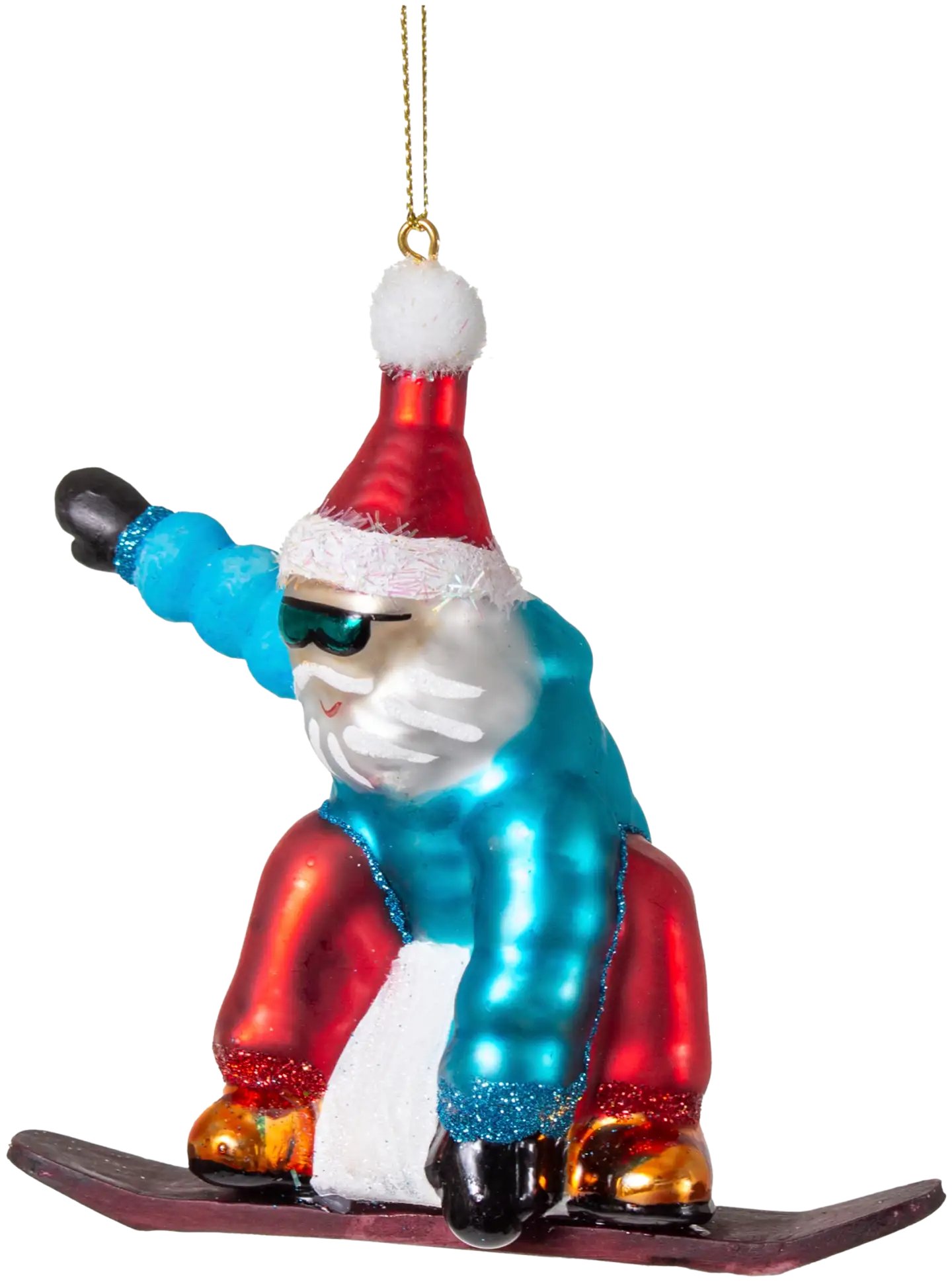 AmandaB joulukoriste Lumilautailija