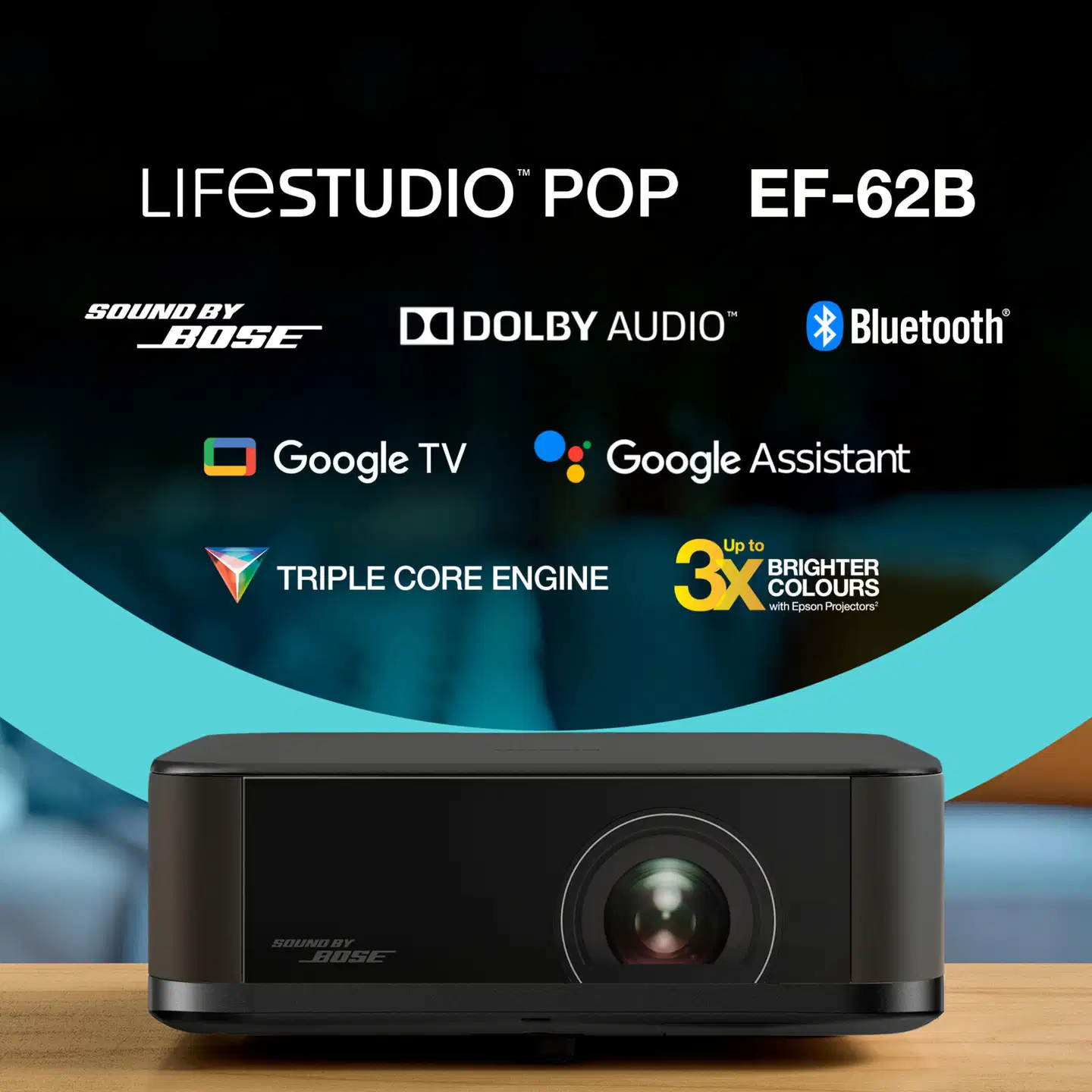 Epson Lifestudio Pop Plus -projektori EF-62B - 11