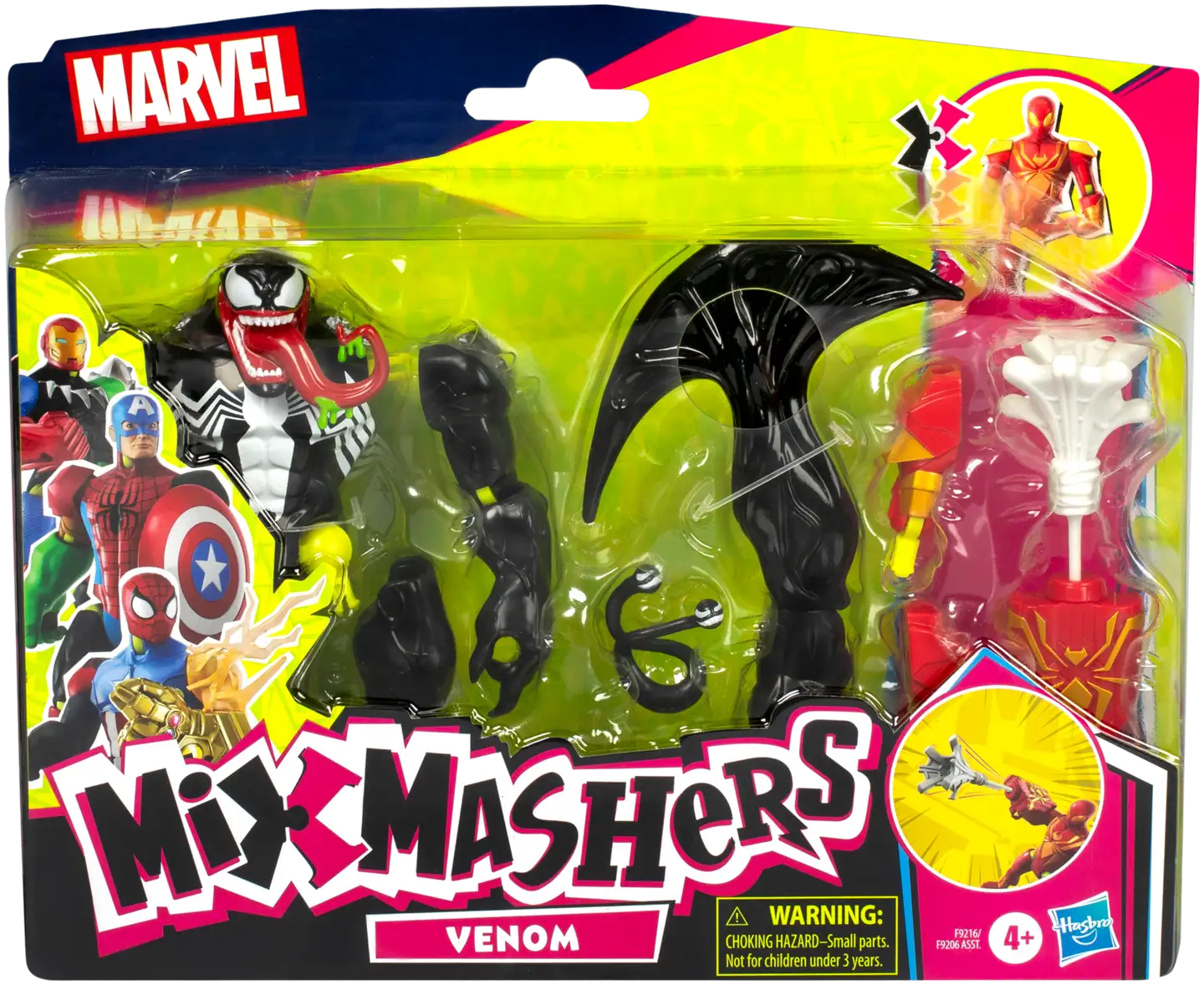 Spider-Man Hahmo Mixmashers deluxe 12.7 cm, erilaisia - 1