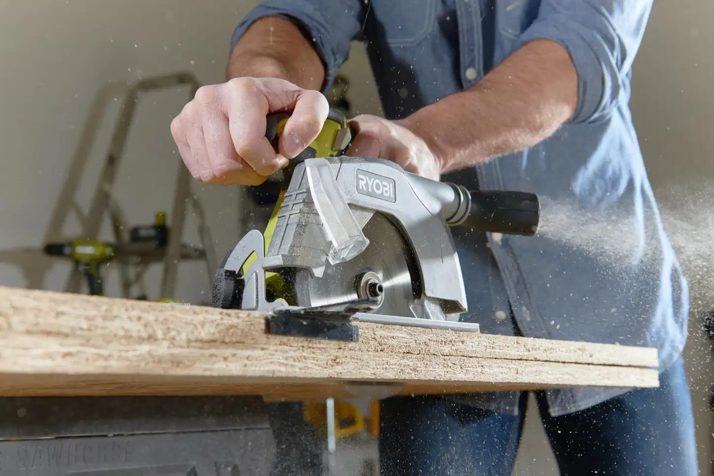 Ryobi 18V pyörösaha RCS18N-0 - 5