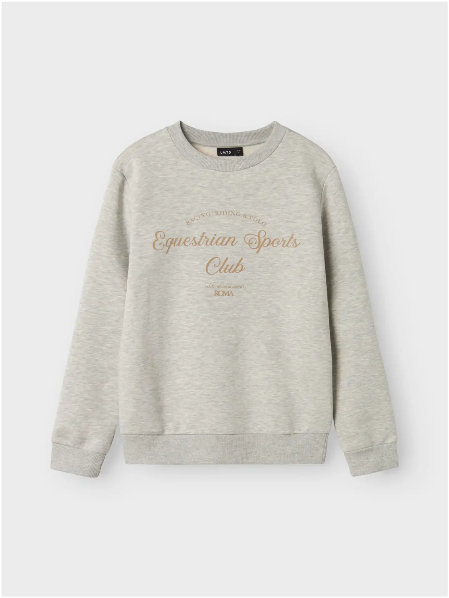 LMTD lasten collegepaita - Light Grey melange - 2