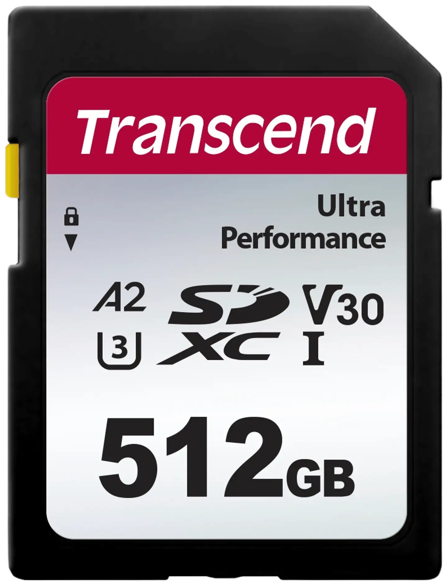 Transcend muistikortti 340S 512GB U3 SDXC R160 W90 MB/s - 1