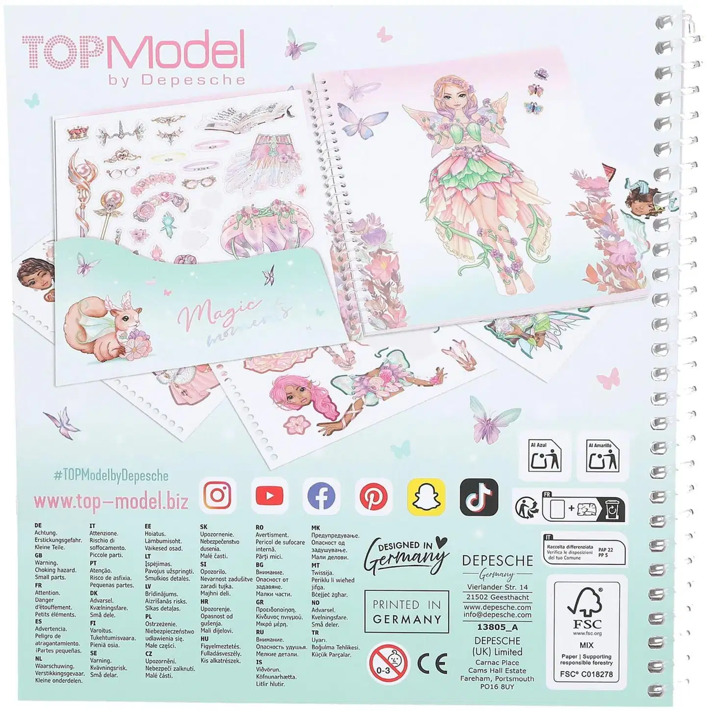 TOPModel Dress Me Up Tarrakirja Fantasy - 3